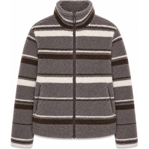 Mazine Дамско поларено яке Mazine Women's Printed Sherpa Jacket Fleece jacket - Warm Grey / Striped - размер XXL (105-6293-0316)