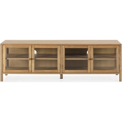 MOME Маса за телевизор от декор от дъб в естествен цвят 160x50x40 cm Ceci - MOME (19528)
