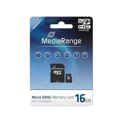 MediaRange microSDHC 16 GB MR958