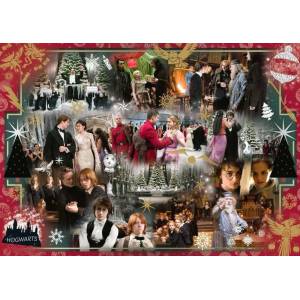 Ravensburger - Puzzle Harry Potter: Christmas at Hogwarts - 1 000 piese