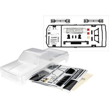 Traxxas каросерия Chevrolet K10 1979 прозрачна