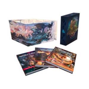 Dungeons & Dragons Rules Expansion Gift Set (D&d Books)-: Tasha's Cauldron of Everything + Xanathar's Guide to Everything + Monsters of the Multiverse (ISBN: 9780786967377)