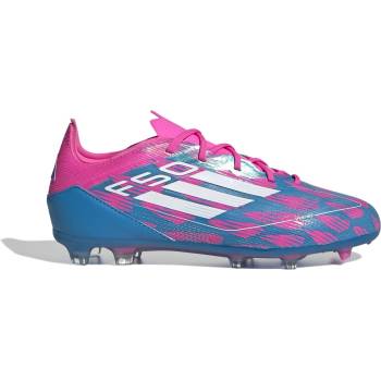 Adidas Детски футболни бутонки Adidas F50 Elite Childrens Firm Ground Football Boots - Blue/Pink