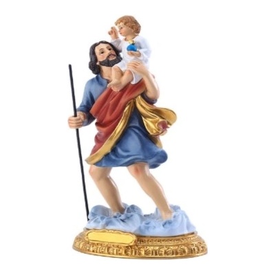 Socha: svätý Krištof - 22 cm - HY72453A