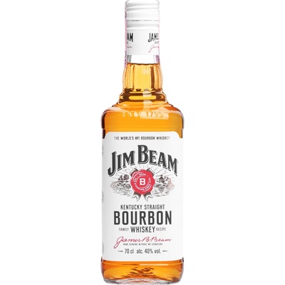 Jim Beam White 40% 0,7 l (holá láhev)