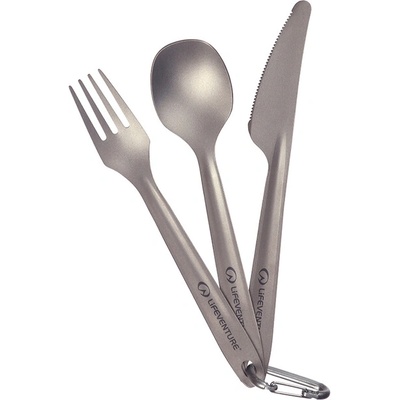 Lifeventure Комплект прибори за хранене Lifeventure Titanium (TO.76213)