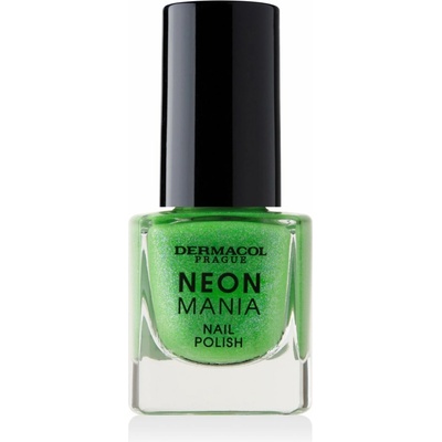 Dermacol Neon Mania lak na nehty odstín 8 Lime Splash 5 ml