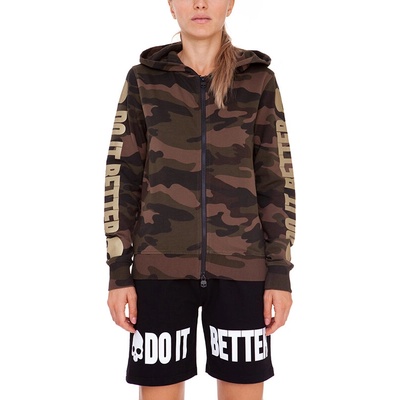 Hydrogen Do It Better FZ Hoodie camouflage