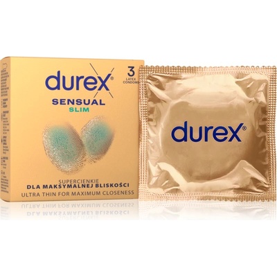 Durex Sensual Slim презервативи 3 бр