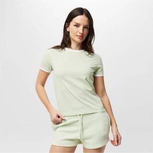 Jack Wills Тениска Jack Wills Trinkey Ringer T-Shirt - Seaglass