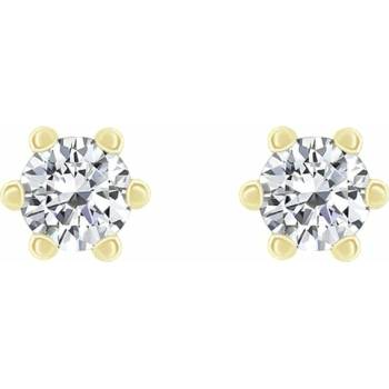 Eppi Žiarivé náušnice s moissanitmi Ashra E44356