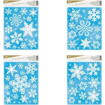 MFP Paper 8886001 okenná fólia vianočná gliter WDGX- 644 30x42cm