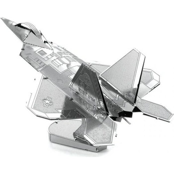 Metal Earth 3D puzzle Stíhací letoun F-22 Raptor 8 ks