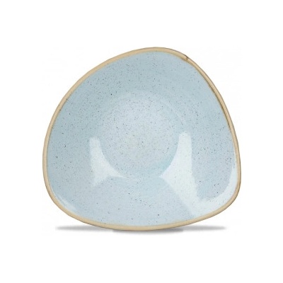 Churchill 1795 Stonecast Duck Egg Blue 18,5 cm miska ve tvaru trojúhelníku