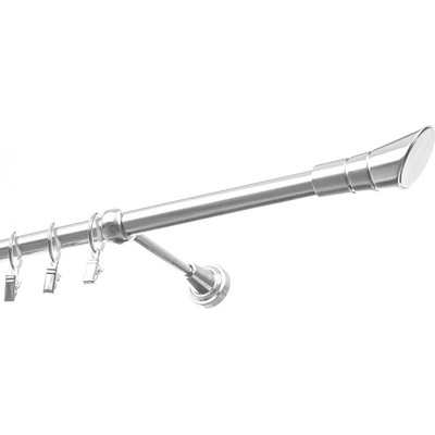 Garol Kovová garnýž Cosmo jednořadá exclusive nerez 120 cm
