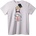 NOONEBRAND Тениска Аниме Момиче на Баня - XS, Black