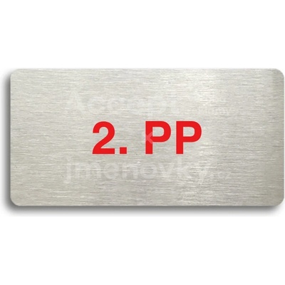 ACCEPT Piktogram 2. PP - stříbrná tabulka - barevný tisk bez rámečku