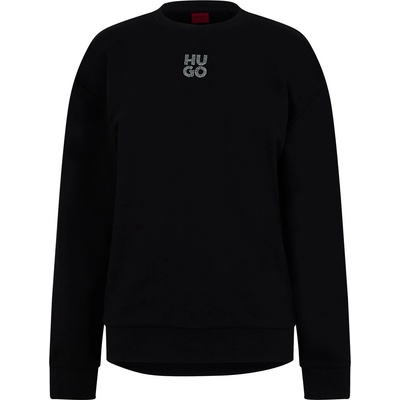 HUGO BOSS Блуза Hugo Diamante Easy Crew Sweater - Black