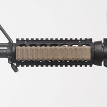 Low Profile Rail Guard Manta Defense FDE