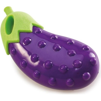 Arquivet Baklažán pískacia hračka pre psov 14 cm
