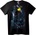 NOONEBRAND Тениска Кибер Сърце - 2XL, Black