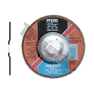 Pferd Kotúč brúsny lamelový 125 mm Z40 22609