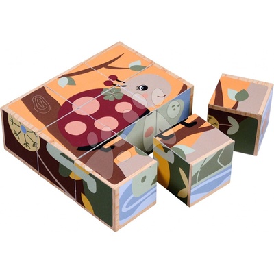 Eichhorn puzzle kocky zvieratká Picture Cube 9 dielov so 6 motívmi