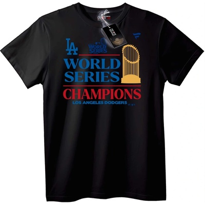 NOONEBRAND Тениска LA Dodgers Шампиони на Световната Серия - 3XL, Black