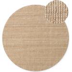 Hanse Home Кръгъл килим от юта в естествен цвят ø 160 cm Bouclé Jaipur - Hanse Home (105974-160)