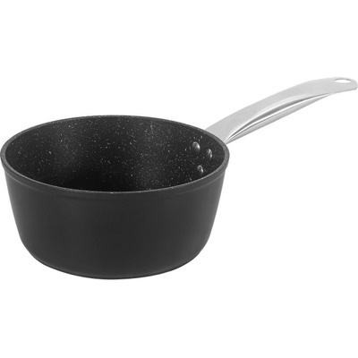 Voltz Касерола Oliver Voltz OV54421N18, 18 см, 2.35 л, Мраморно покритие, Индукция, Черен (OV54421N18 black)