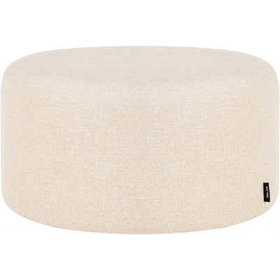 Noo.ma Béžový čalouněný puf Folk 50 cm