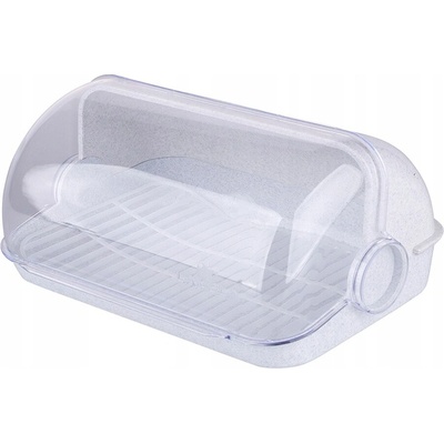Chlebník jednodílný Lamela bílý plast