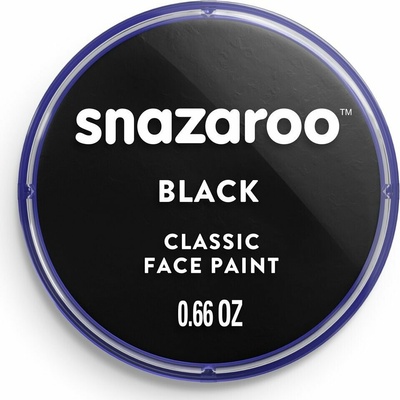 Obličejová barva Snazaroo černá 18 ml