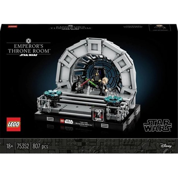 LEGO® Star Wars™ 75352 Císařův trůnní sál – diorama