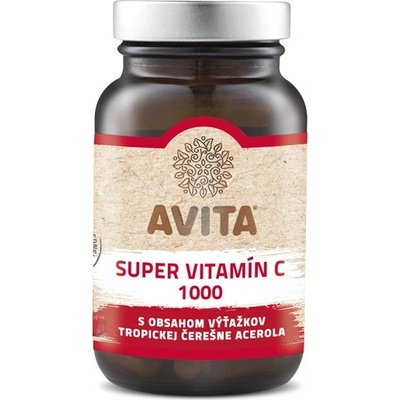 Avita Super Vitamin C 1000 s výťažkom aceroly 60 kapsúl