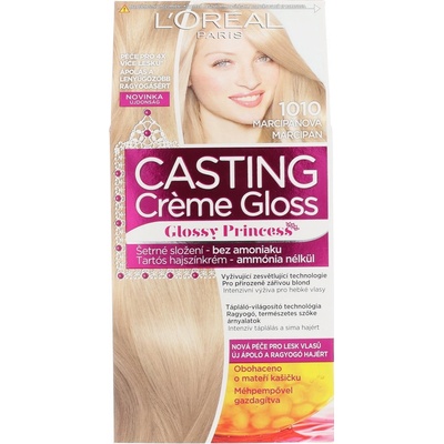 L´Oréal Casting Creme Gloss Glossy Princess 1010 Light Iced Blonde Farba na vlasy 48 ml