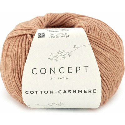COTTON-CASHMERE Katia Farby COTTON-CASHMERE: 90 broskyňová