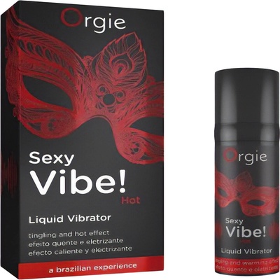 Vibrátor v tekutine Sexy Vibe! Horúci tekutý vibrátor 15 ml Orgie