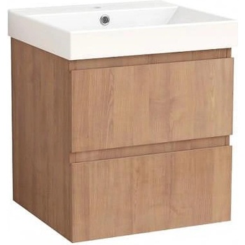 Inter Ceramic Конзолен PVC шкаф BELLINI-50 6039-50, Inter Ceramic, 57.5x51x46см (6039-50+УМИВ. 5953W-51CM)