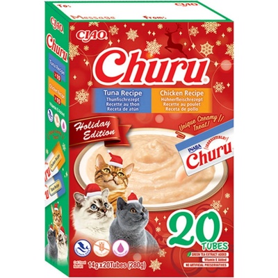 Ciao Churu Holiday Edition Snack Box 20 x 14 g