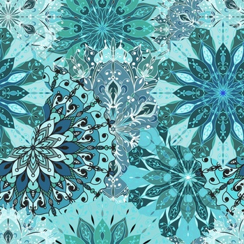 Softshell s beránkem mandala by MIMI