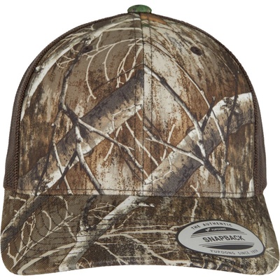 Flexfit 6606RC Realtree Camo Trucker 6 panelová COT5506RCakj99 camo tree/e Maskáčová strom