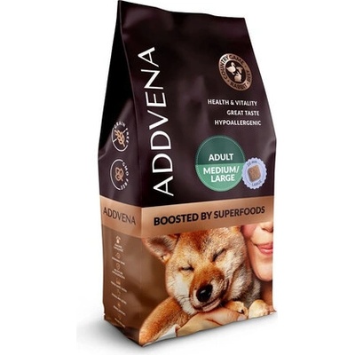 Addvena Boosted by Superfoods Adult medium & large 10 kg