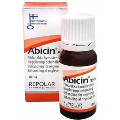 Abicin 30% živicový lak na nechty na plesňové infekcie 10 ml