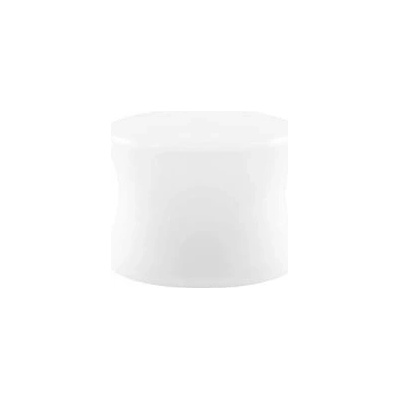 Šperky4U Akrylátový plug do ucha bílý PL01095-16W