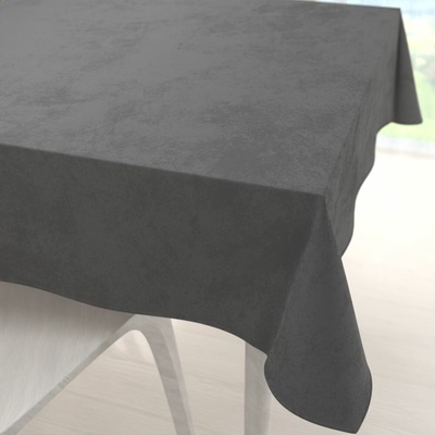 Biante Zamatový štvorcový obrus Velvet Prémium SVP-017 Tmavo sivý 60x60cm