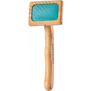 Image 1 of ARTERO nature super soft slicker xs - ЧЕТКА ЗА КУЧЕ, бамбукова дръжка, Испания - p966