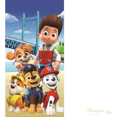Jerry Fabrics Osuška Tlapková Patrola 457 70 x 140 cm – Zboží Dáma