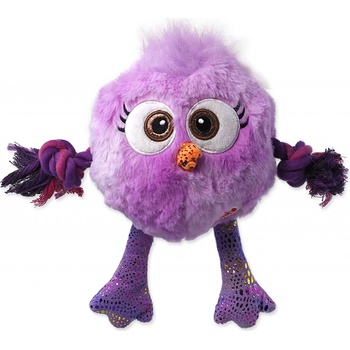 Dog Fantasy Monsters kuracie fialové s provazy 15 cm