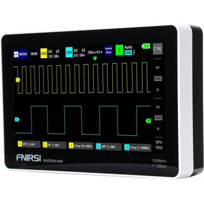 FNIRSI Осцилоскоп FNIRSI 1013D 100 MHz, 7" сензорен екран (1013D)